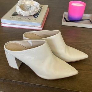Marc Fisher slip-on mules